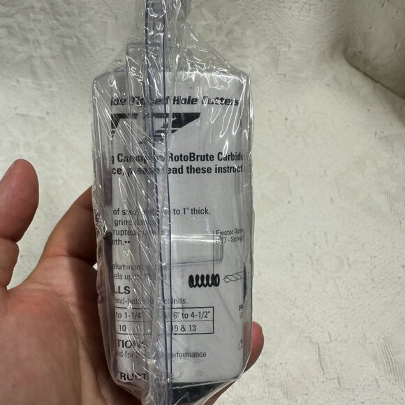 Champion Cutting Tool CT7-1-1/2 Inch Tungsten Carbide Tipped Hole Cutter New - Picture 3 of 6